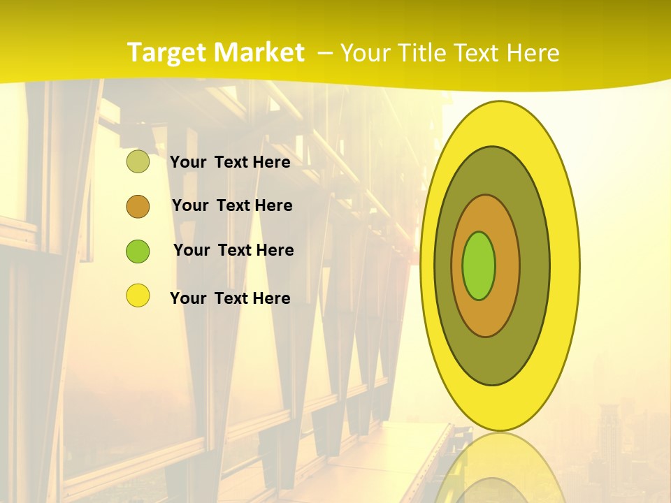 Futuristic Architecture View PowerPoint Template