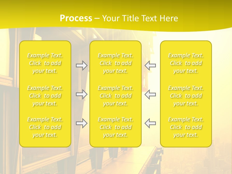 Futuristic Architecture View PowerPoint Template