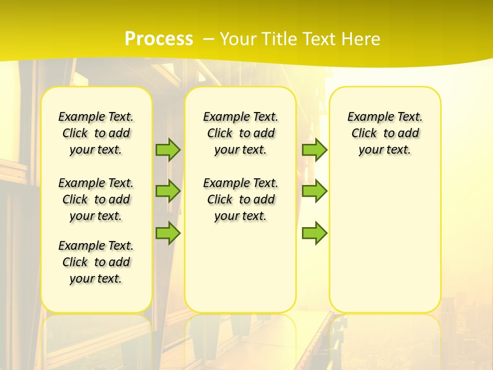 Futuristic Architecture View PowerPoint Template