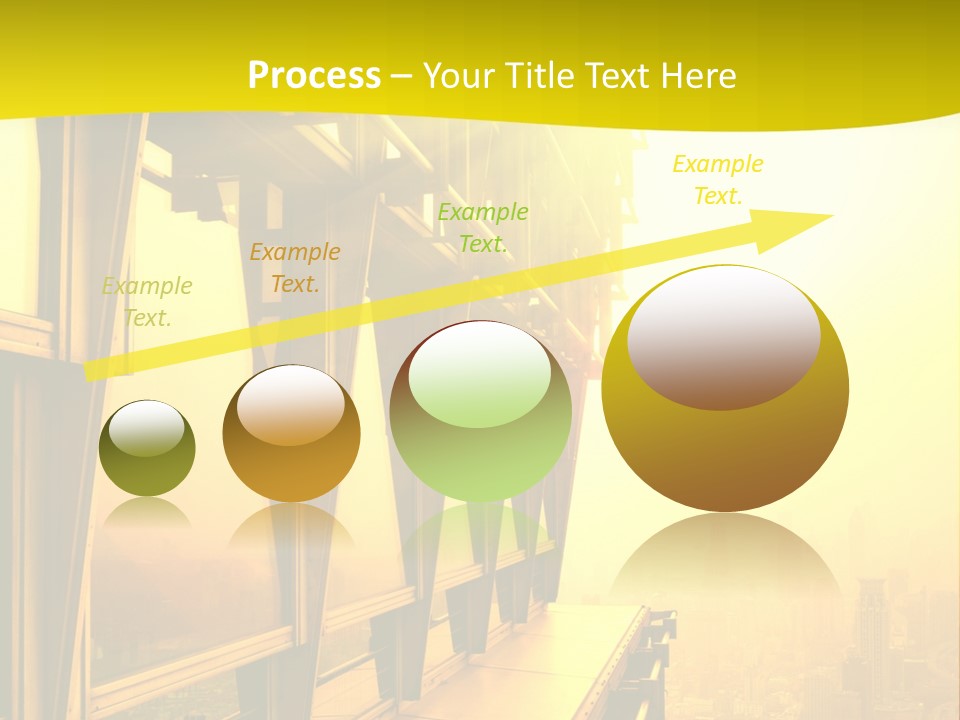 Futuristic Architecture View PowerPoint Template