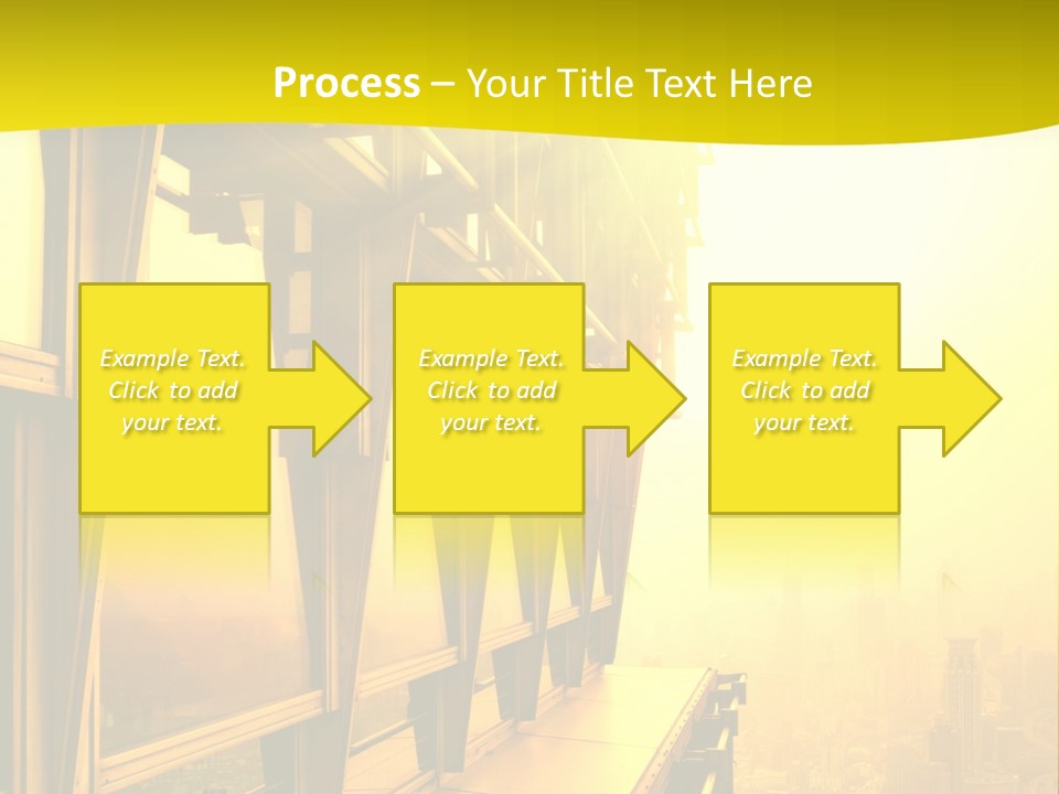 Futuristic Architecture View PowerPoint Template