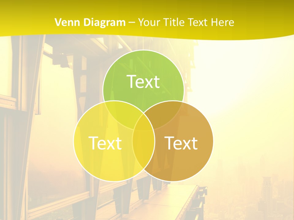 Futuristic Architecture View PowerPoint Template