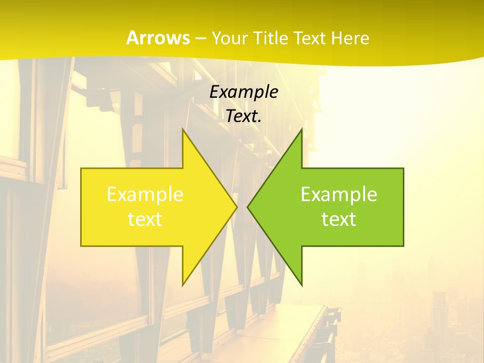 Futuristic Architecture View PowerPoint Template
