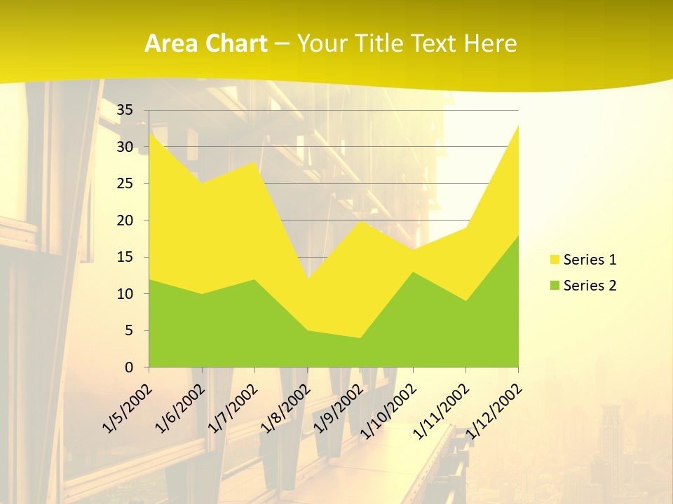 Futuristic Architecture View PowerPoint Template
