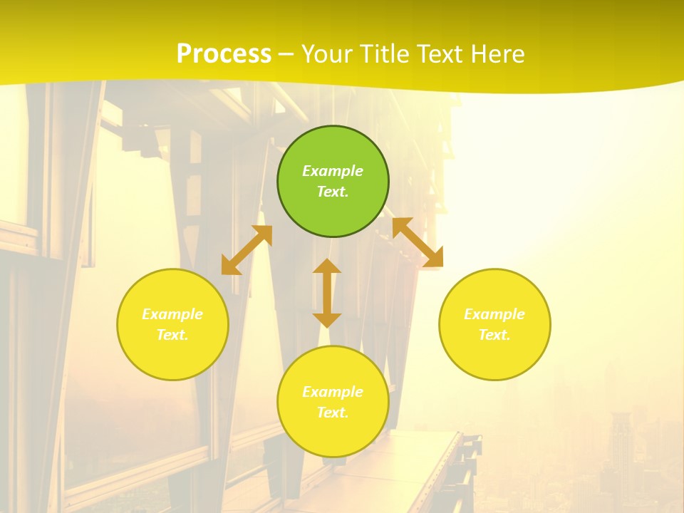 Futuristic Architecture View PowerPoint Template
