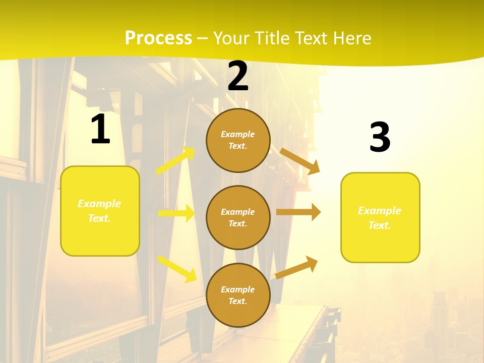 Futuristic Architecture View PowerPoint Template