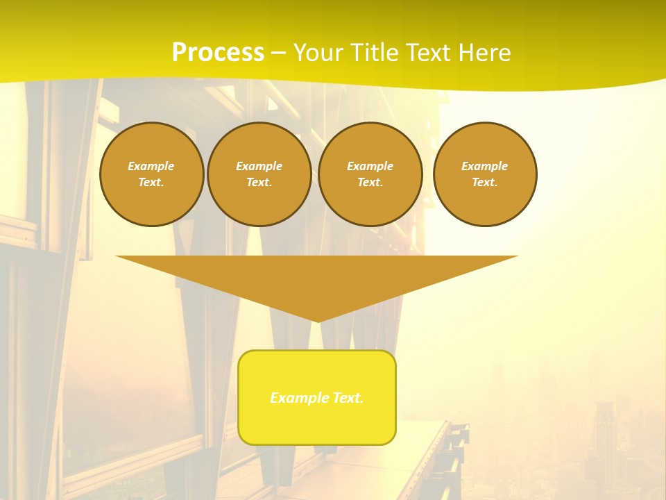 Futuristic Architecture View PowerPoint Template