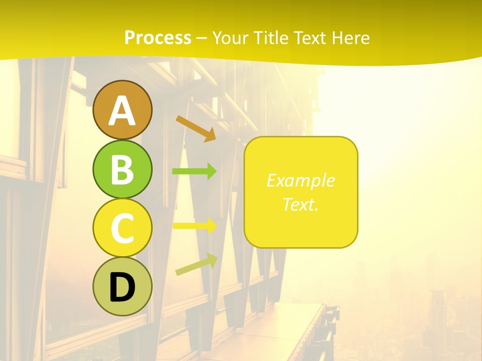 Futuristic Architecture View PowerPoint Template