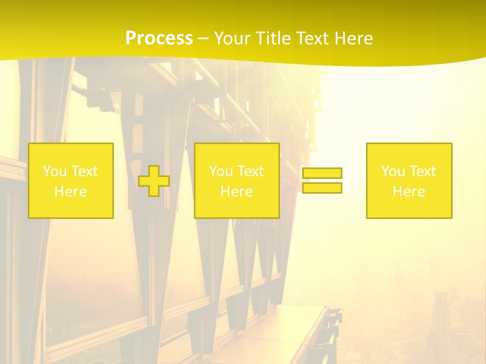 Futuristic Architecture View PowerPoint Template