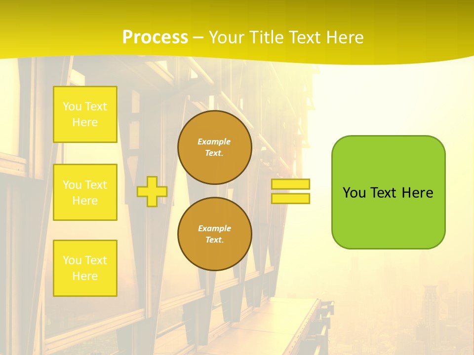 Futuristic Architecture View PowerPoint Template