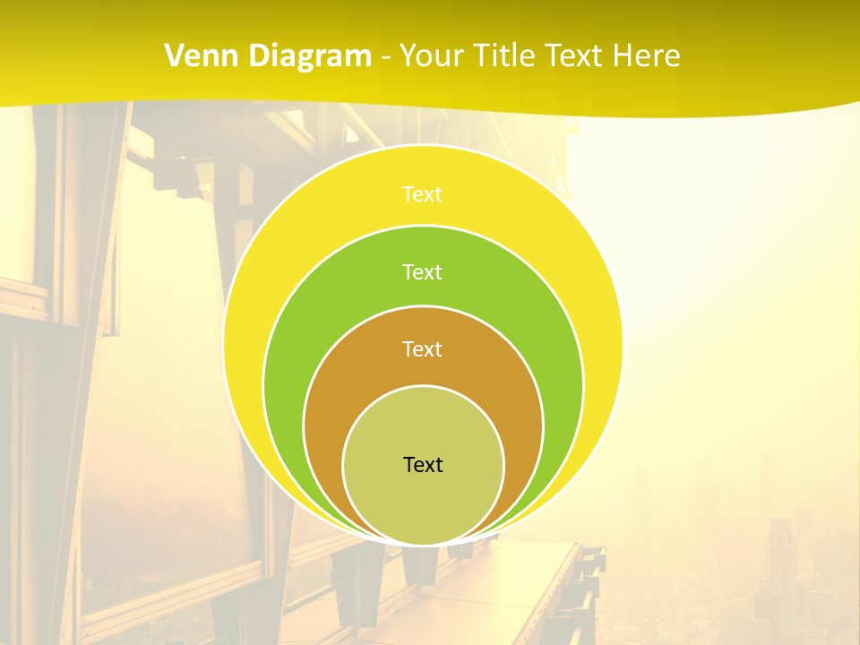 Futuristic Architecture View PowerPoint Template