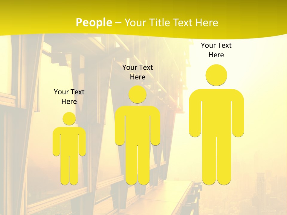 Futuristic Architecture View PowerPoint Template