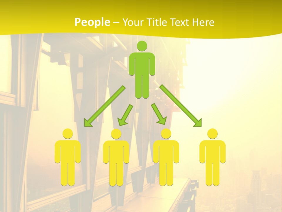 Futuristic Architecture View PowerPoint Template