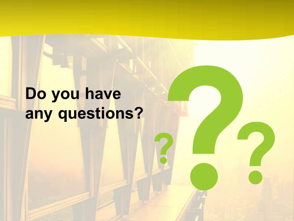 Futuristic Architecture View PowerPoint Template