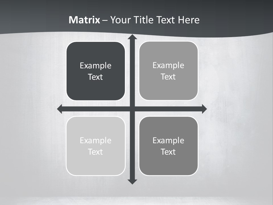 Metal Room Construction PowerPoint Template