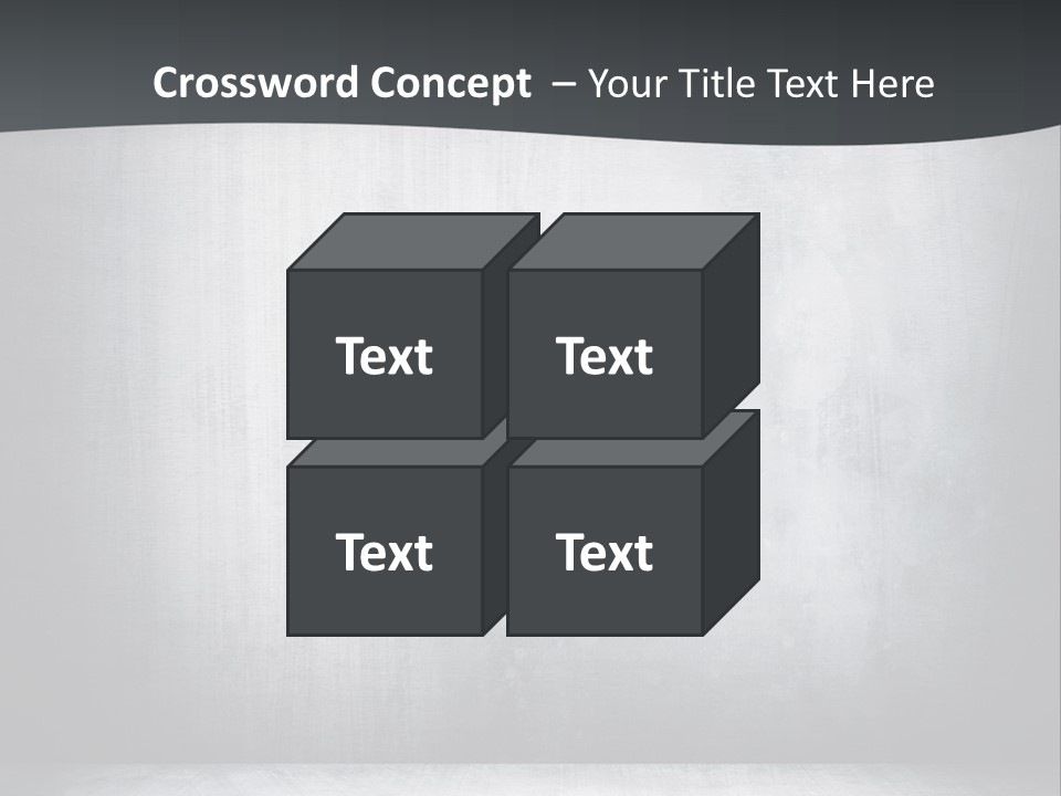 Metal Room Construction PowerPoint Template