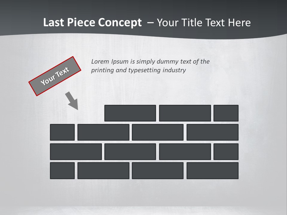 Metal Room Construction PowerPoint Template