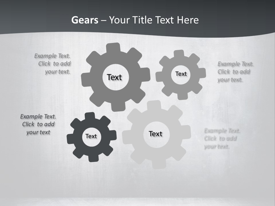 Metal Room Construction PowerPoint Template