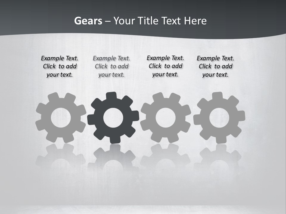 Metal Room Construction PowerPoint Template