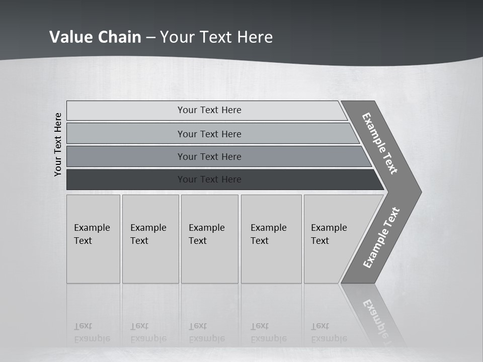 Metal Room Construction PowerPoint Template