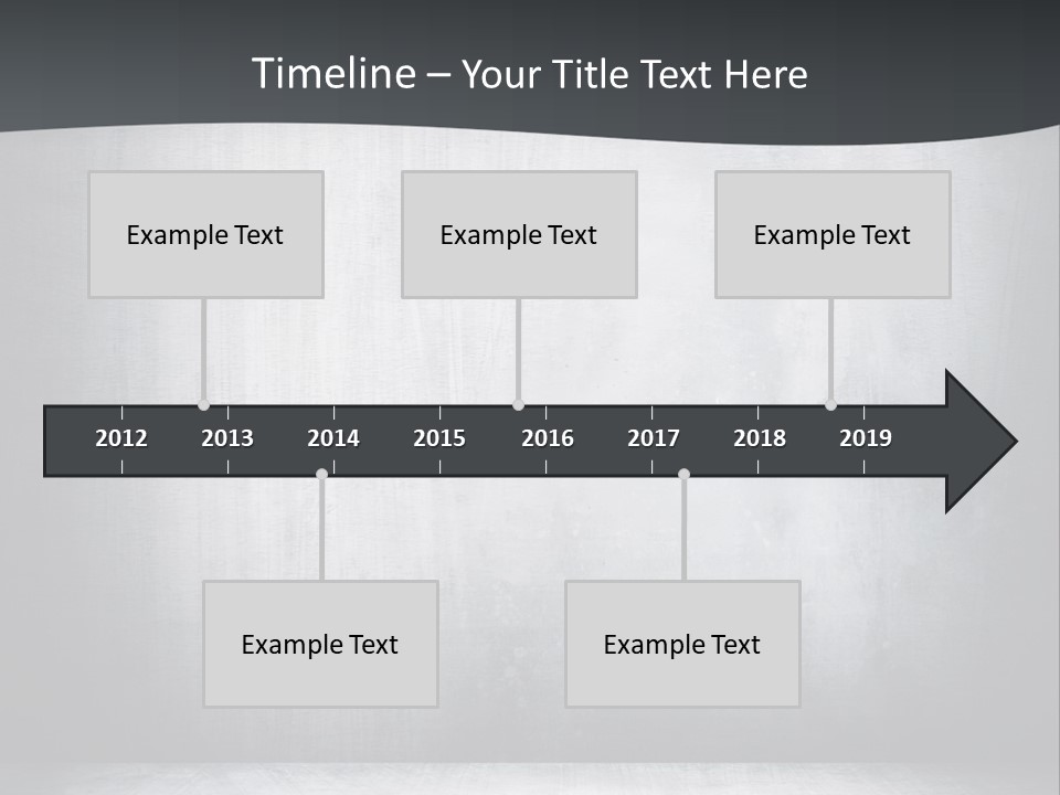 Metal Room Construction PowerPoint Template
