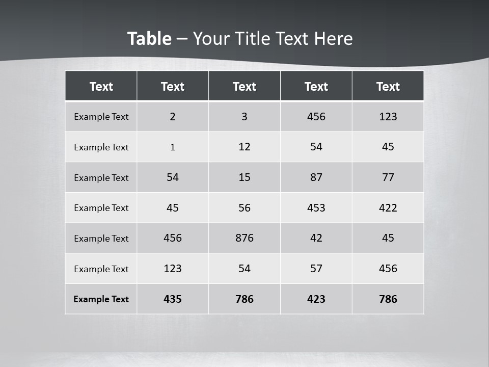 Metal Room Construction PowerPoint Template