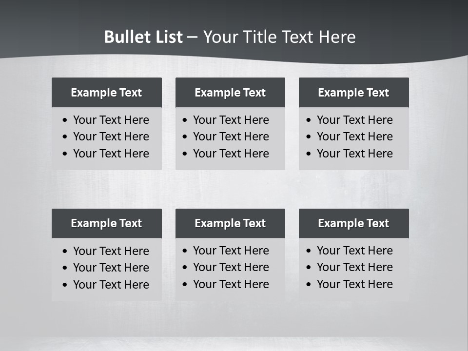 Metal Room Construction PowerPoint Template