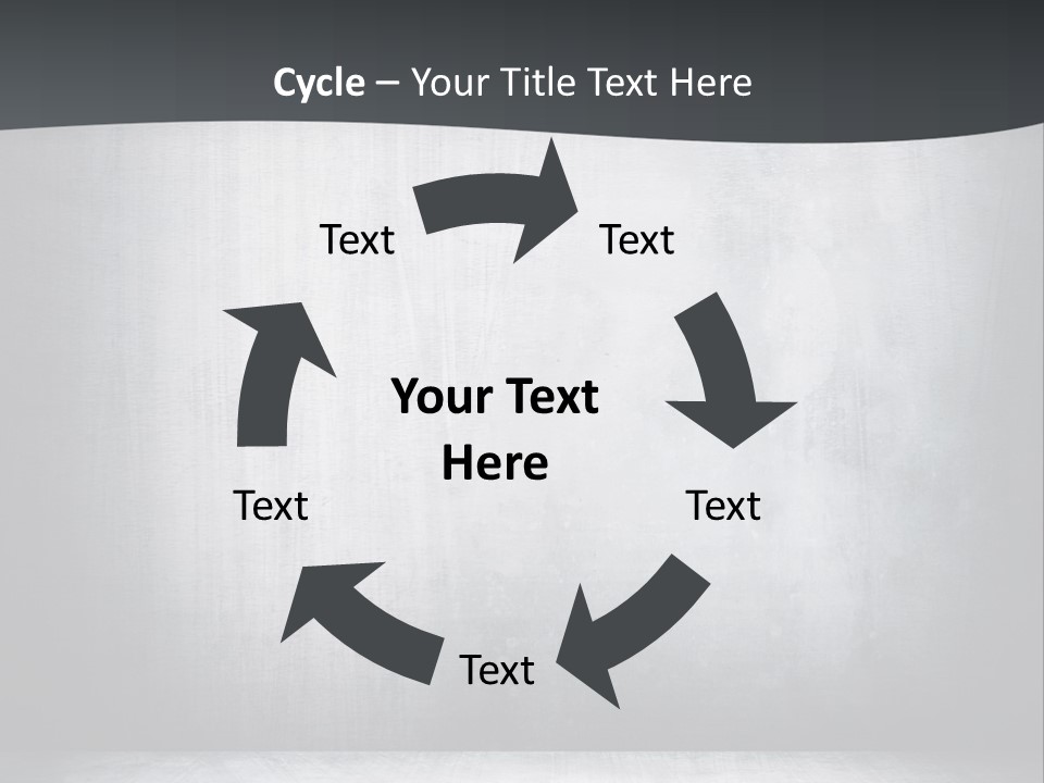 Metal Room Construction PowerPoint Template