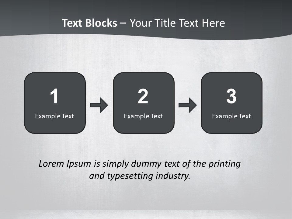 Metal Room Construction PowerPoint Template