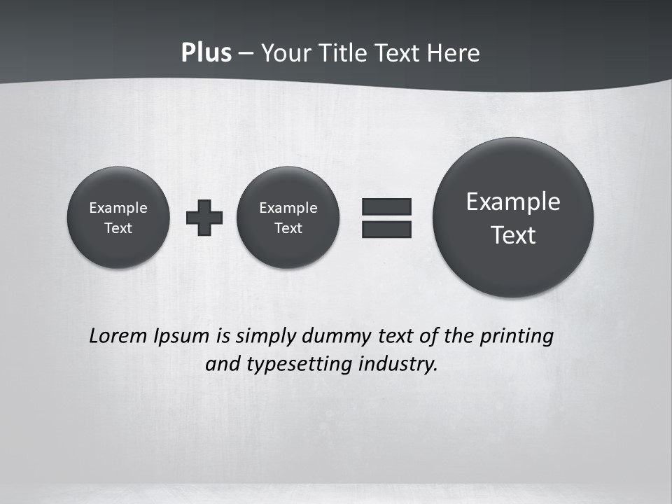 Metal Room Construction PowerPoint Template