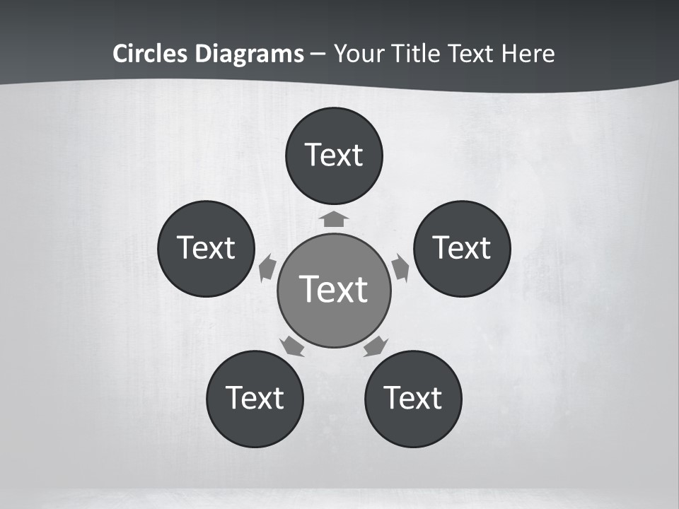 Metal Room Construction PowerPoint Template