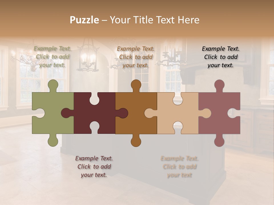 Opulent Indoor Decorate PowerPoint Template