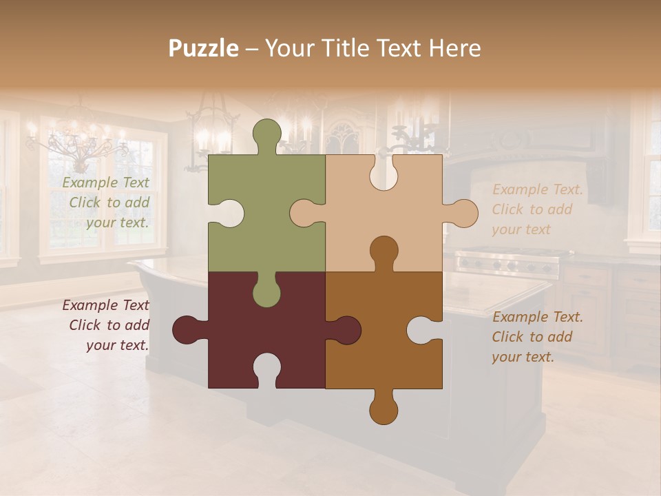 Opulent Indoor Decorate PowerPoint Template