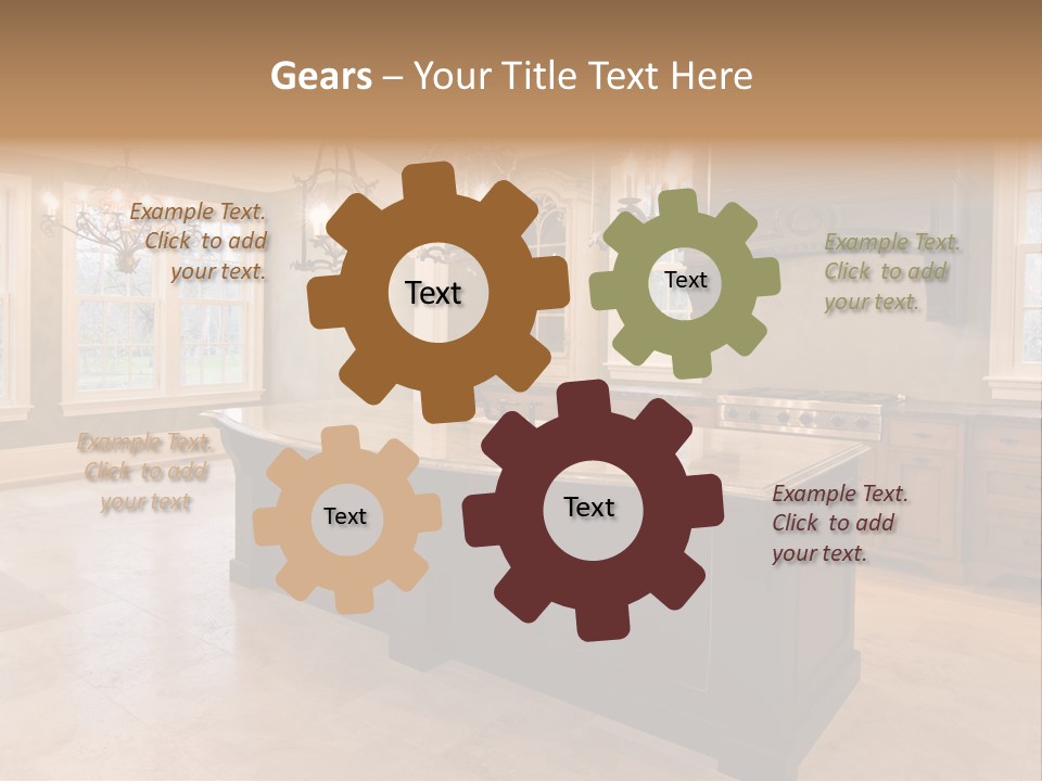 Opulent Indoor Decorate PowerPoint Template