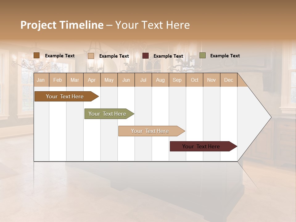 Opulent Indoor Decorate PowerPoint Template