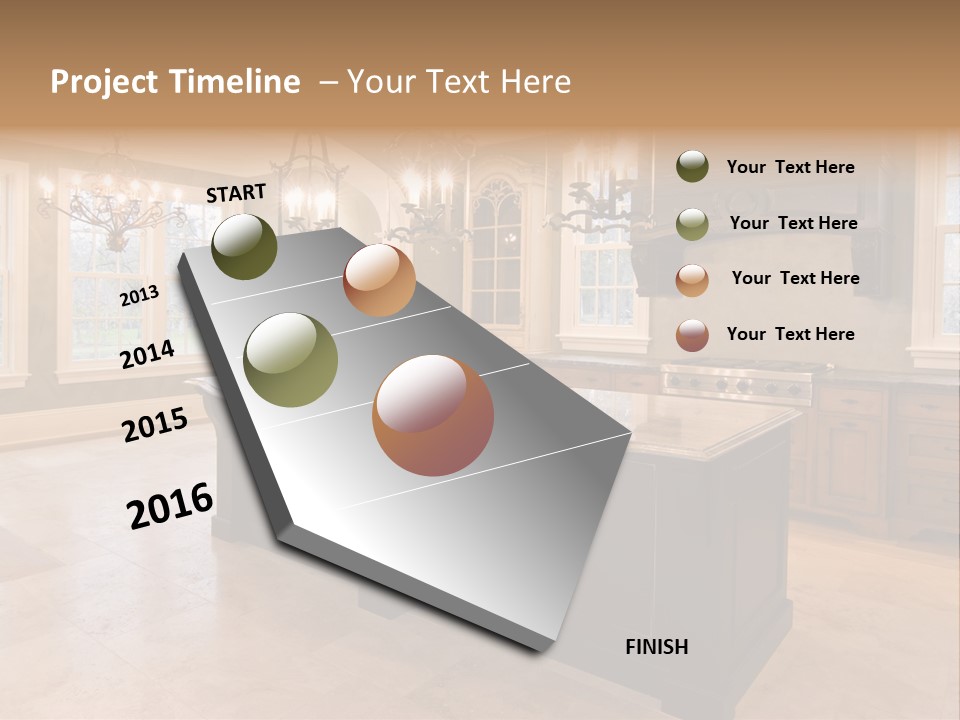 Opulent Indoor Decorate PowerPoint Template