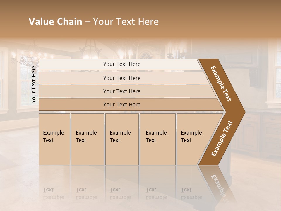 Opulent Indoor Decorate PowerPoint Template