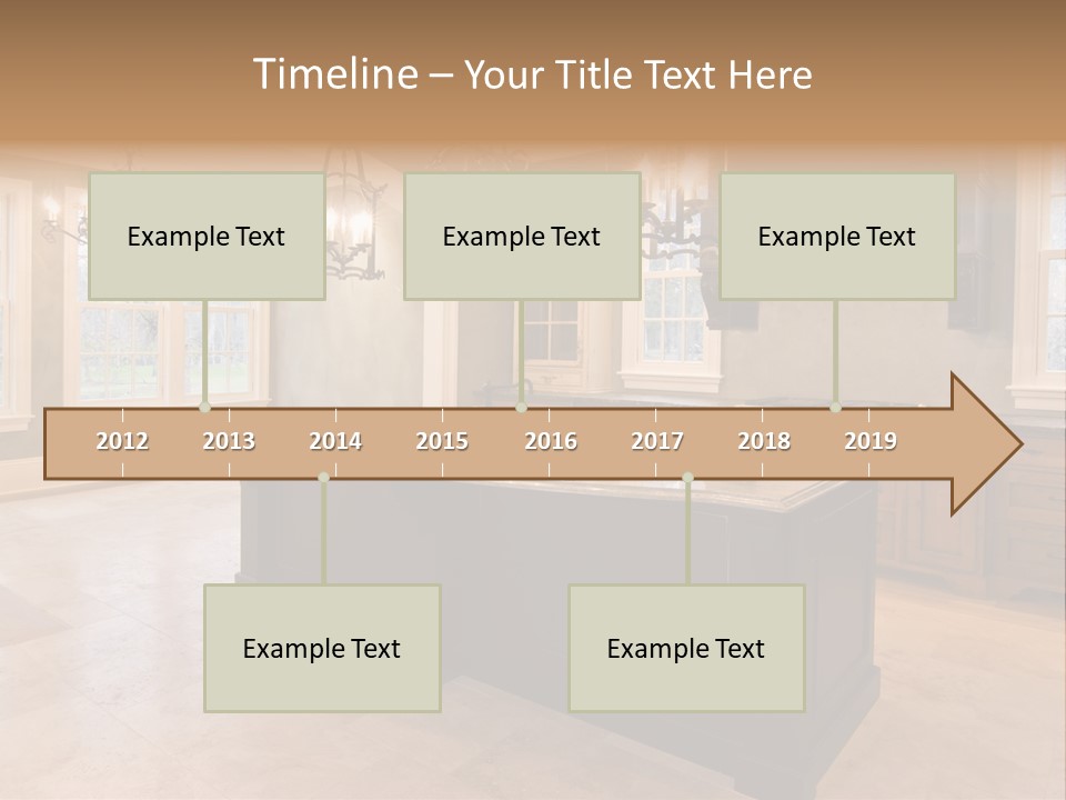 Opulent Indoor Decorate PowerPoint Template