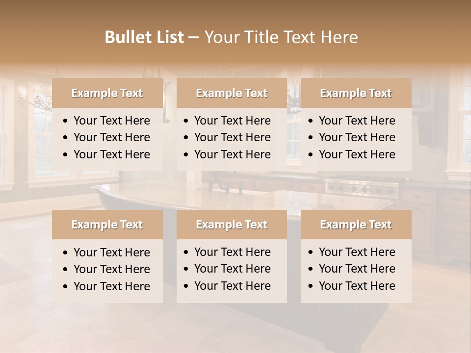 Opulent Indoor Decorate PowerPoint Template