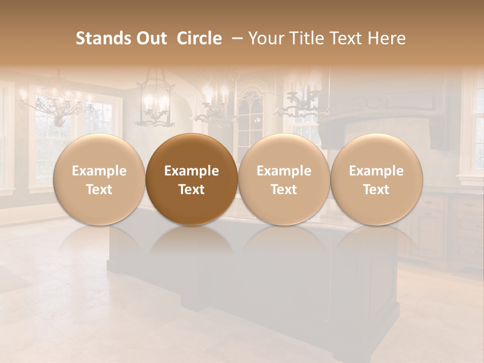 Opulent Indoor Decorate PowerPoint Template