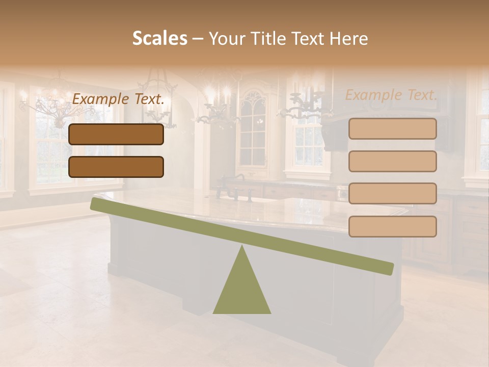 Opulent Indoor Decorate PowerPoint Template
