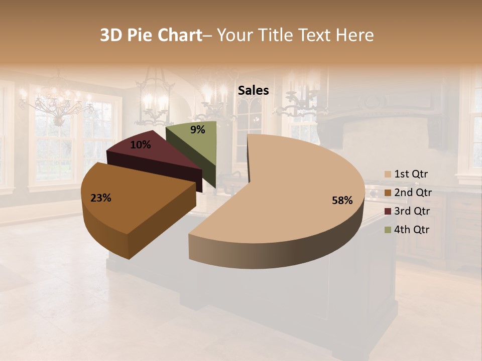 Opulent Indoor Decorate PowerPoint Template