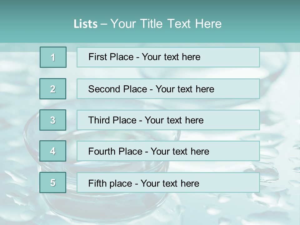 Single Optometry Healthy PowerPoint Template
