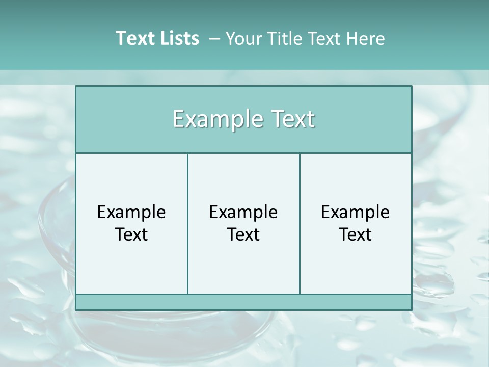 Single Optometry Healthy PowerPoint Template