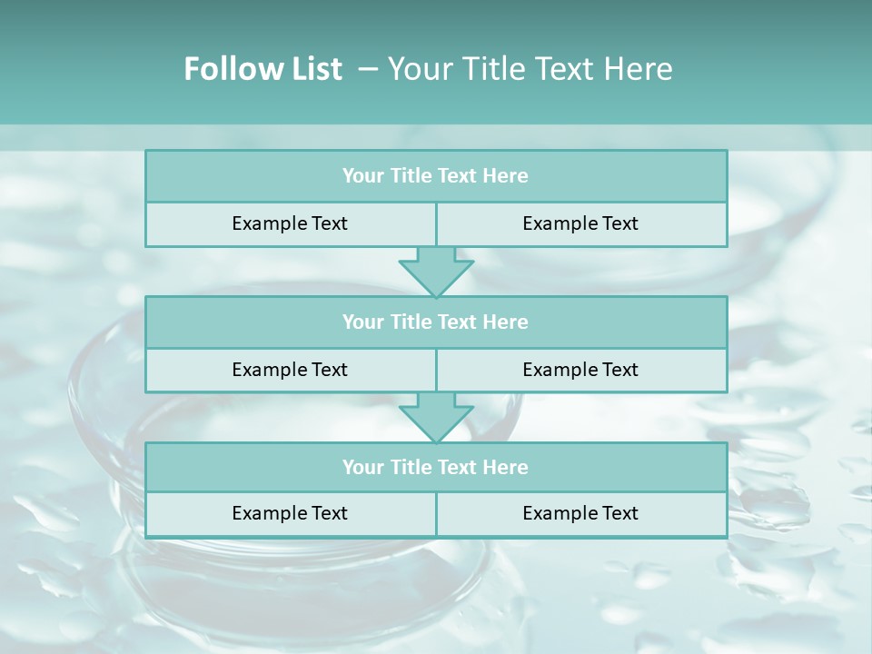 Single Optometry Healthy PowerPoint Template
