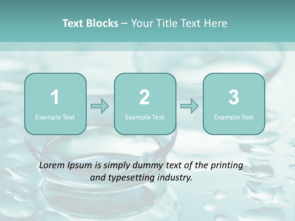 Single Optometry Healthy PowerPoint Template