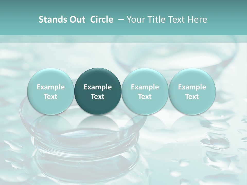 Single Optometry Healthy PowerPoint Template