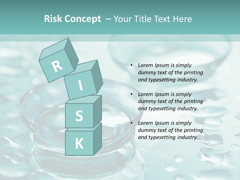 Single Optometry Healthy PowerPoint Template
