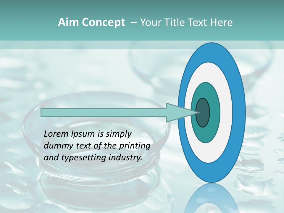 Single Optometry Healthy PowerPoint Template