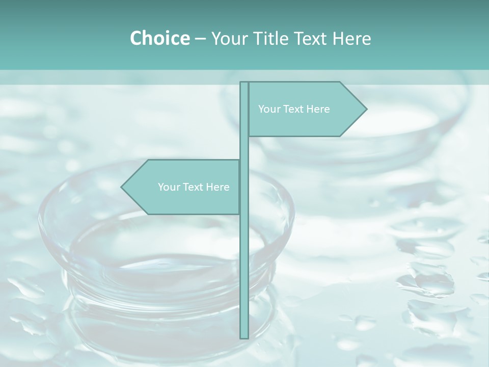 Single Optometry Healthy PowerPoint Template